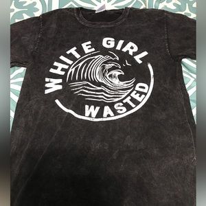 White Girl WastedTee New-never worn
